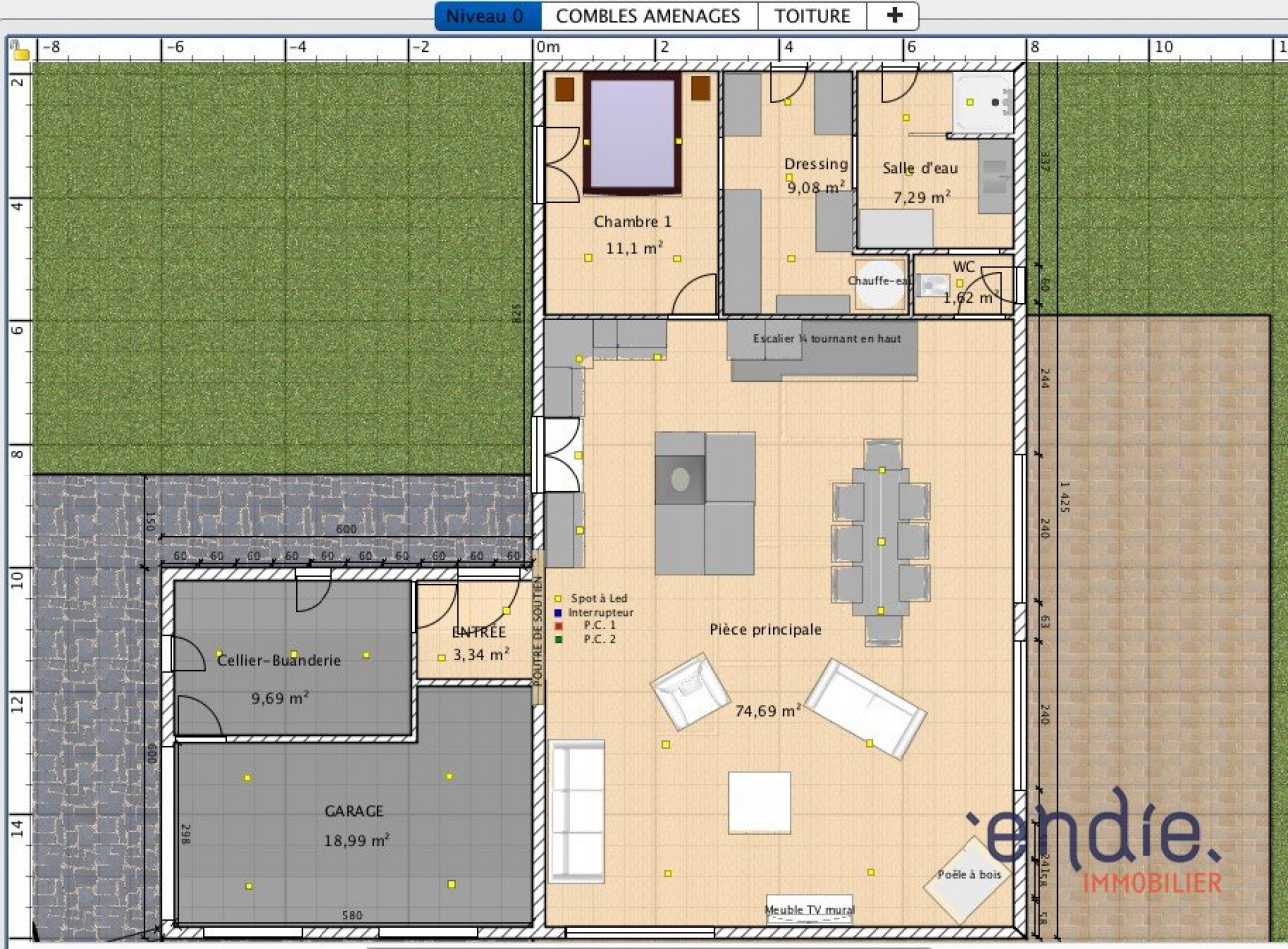 à vendre Maison à ossature bois Saint Laurent - Photo 5