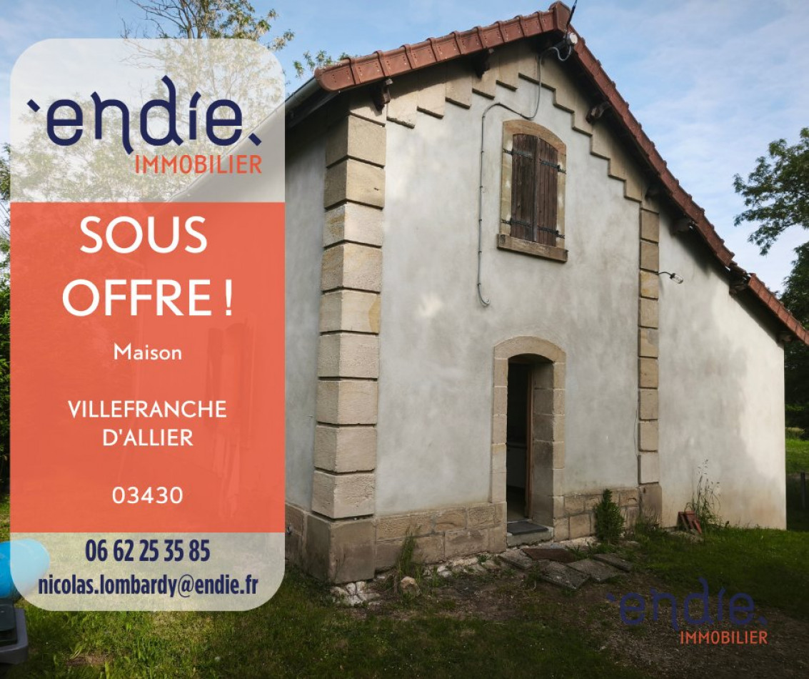 à vendre Maison Villefranche D'allier - Photo 1