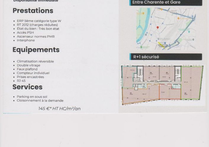 location Local commercial Angouleme