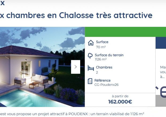 à vendre Terrain Poudenx