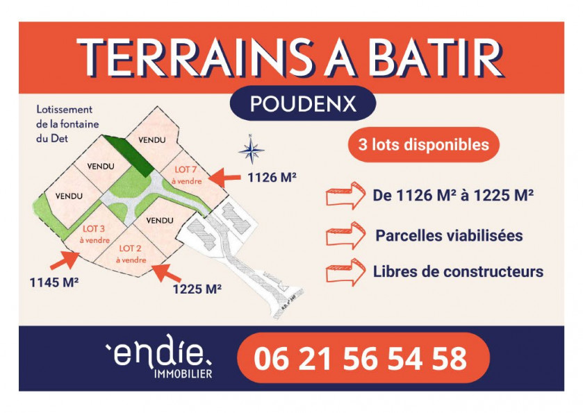 vente Terrain Poudenx - Photo 7