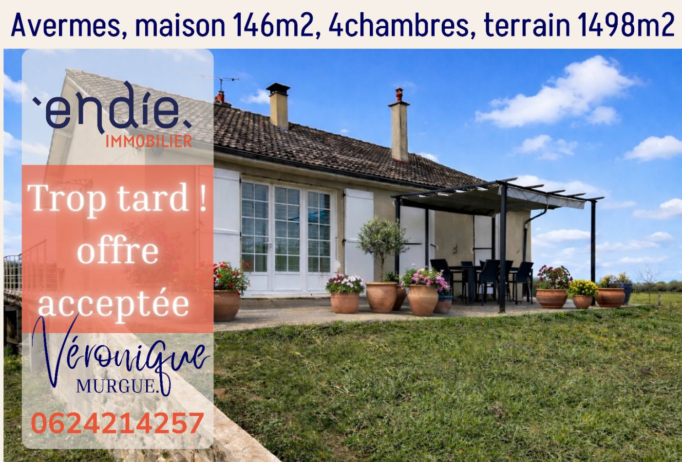 vente Maison Avermes - Photo 1