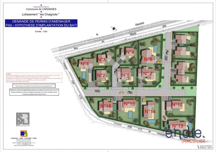 à vendre Terrain constructible Varanges