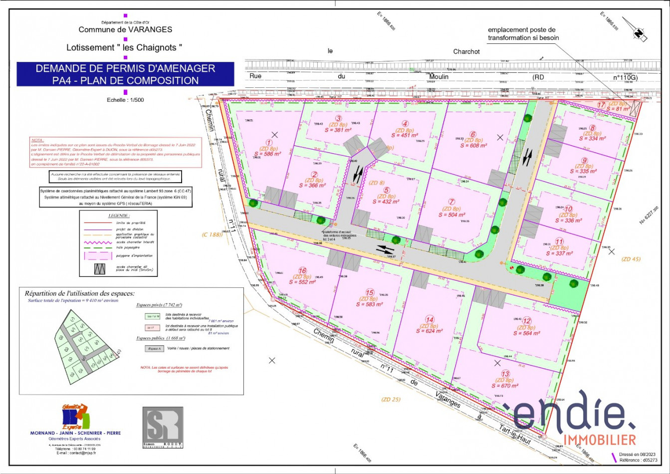 à vendre Terrain constructible Varanges - Photo 3