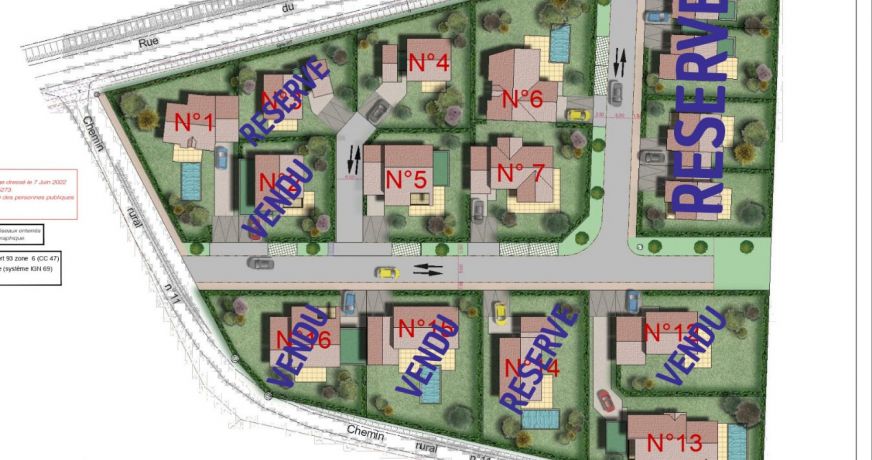 vente Terrain Varanges