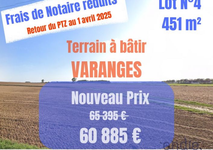 à vendre Terrain constructible Varanges