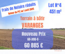 à vendre Terrain constructible Varanges