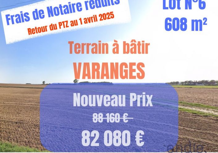 à vendre Terrain constructible Varanges