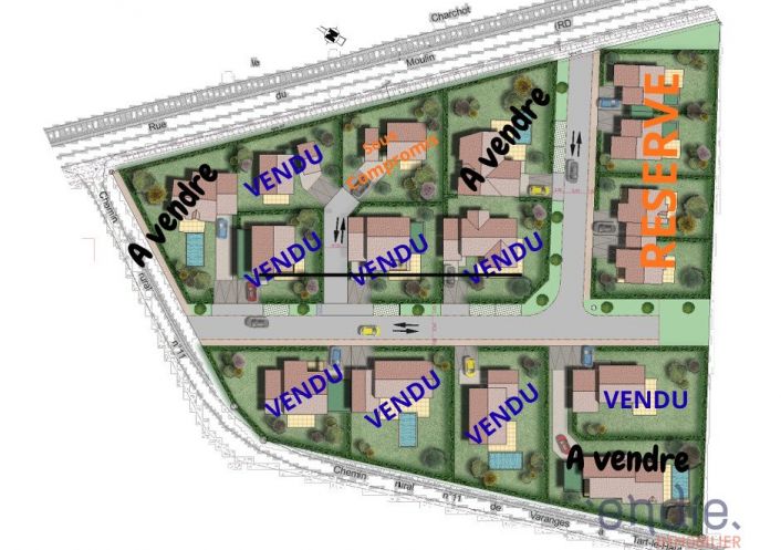 à vendre Terrain constructible Varanges