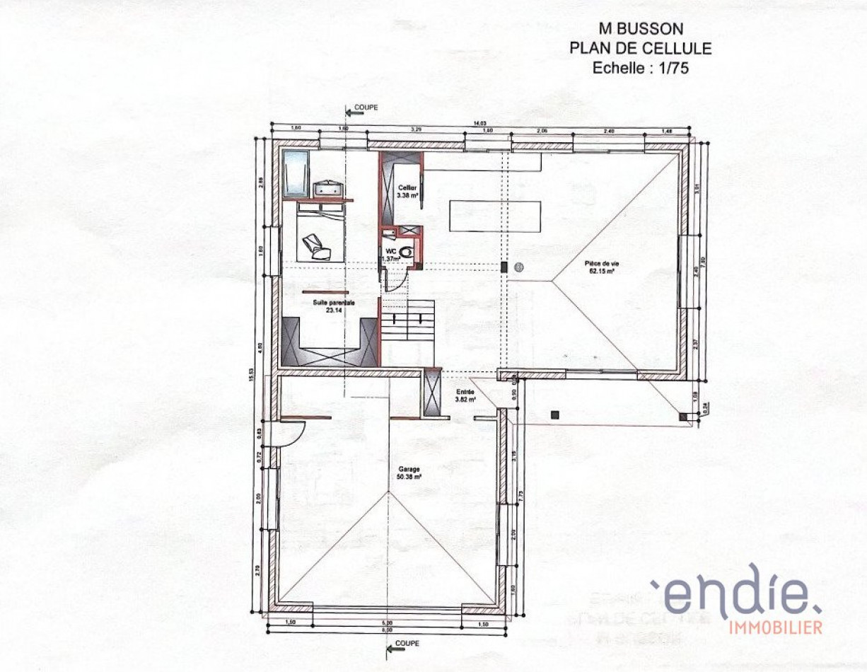 à vendre Maison Poncey Les Athee - Photo 9