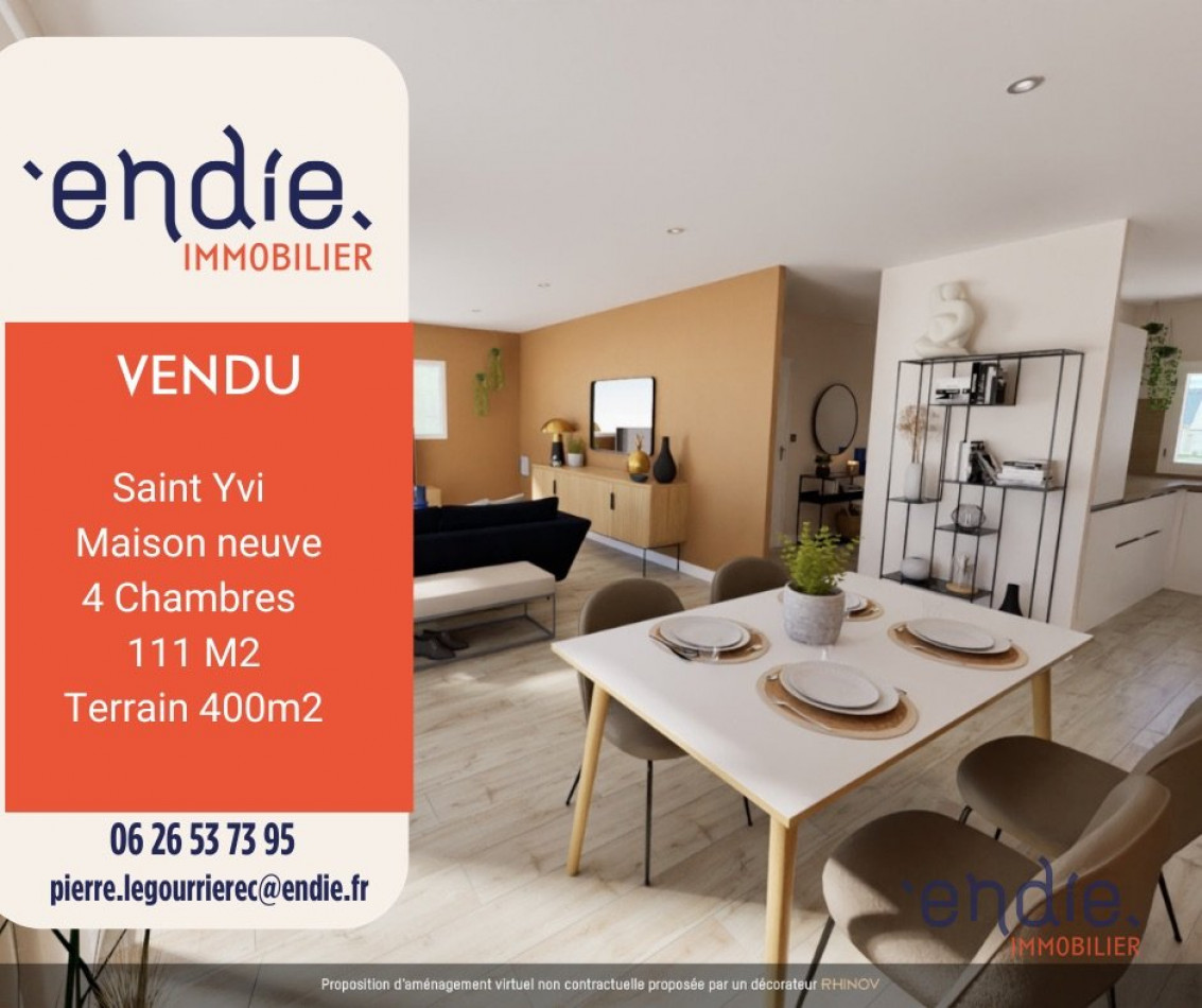 à vendre Maison Saint Yvi - Photo 1