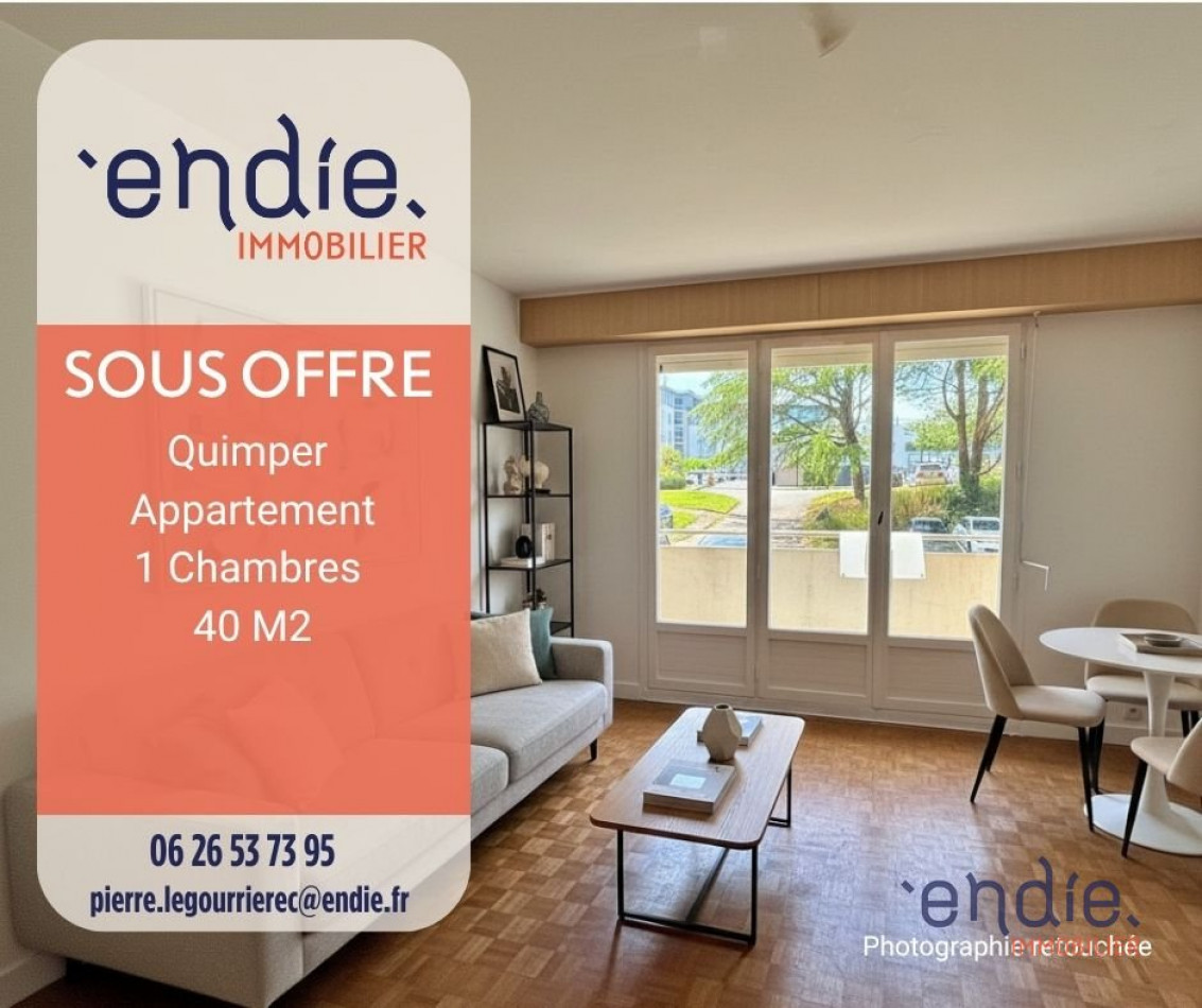 vente Appartement Quimper - Photo 1