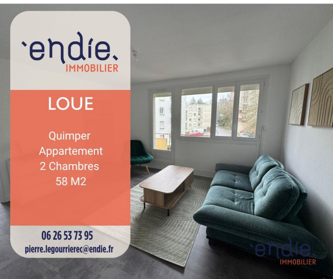 à louer Appartement Quimper - Photo 1