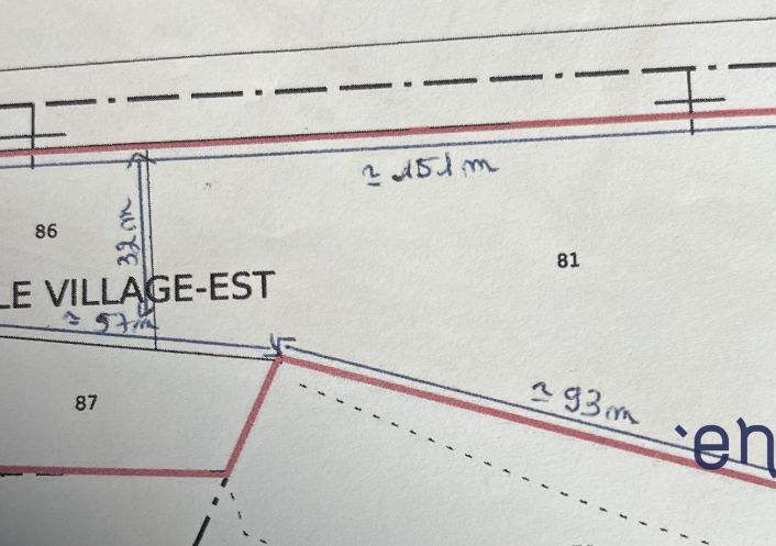 à vendre Terrain constructible Ancier
