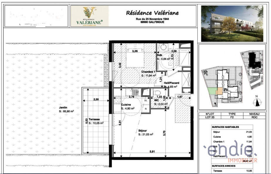 vente Appartement Galfingue - Photo 5