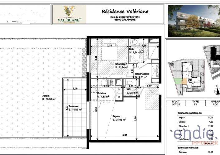 vente Appartement Galfingue