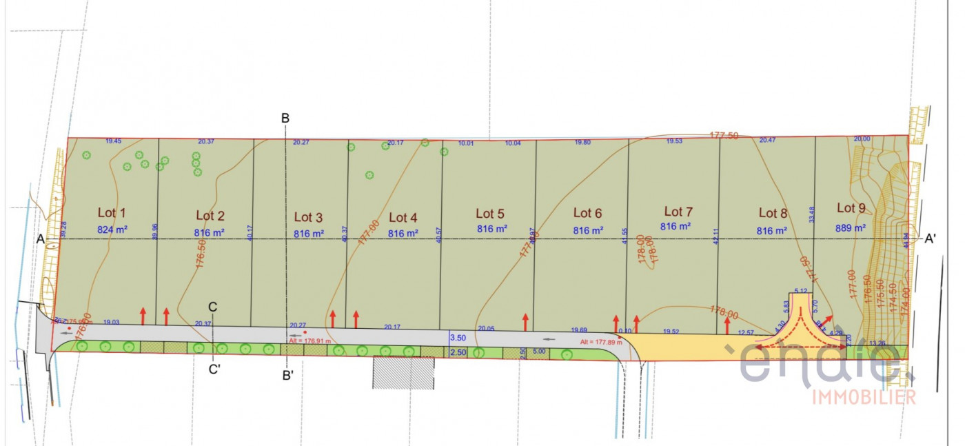 vente Terrain Saint Sardos - Photo 2
