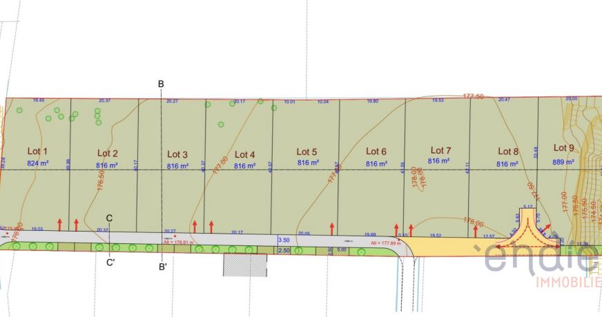 vente Terrain Saint Sardos