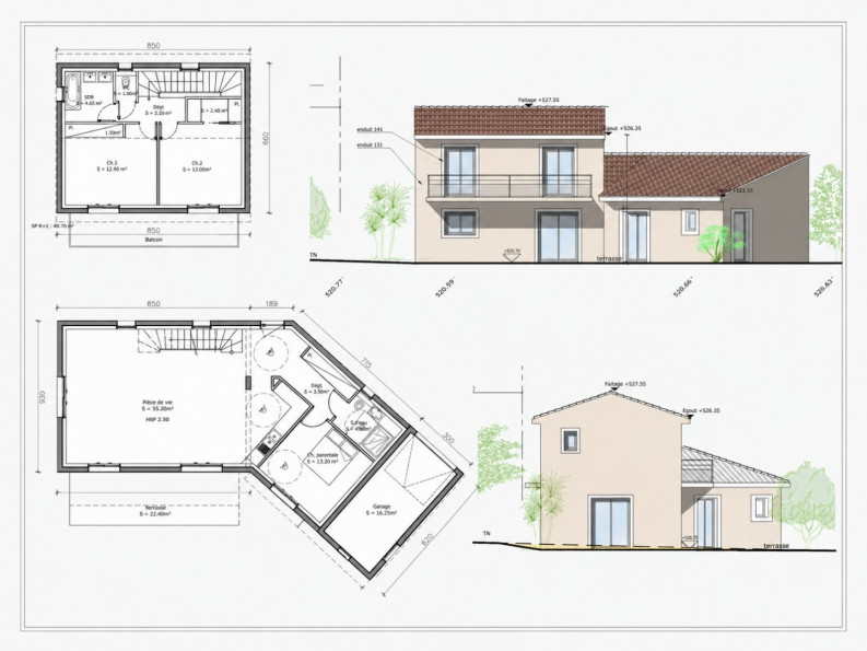 vente Maison à construire Levens - Photo 2