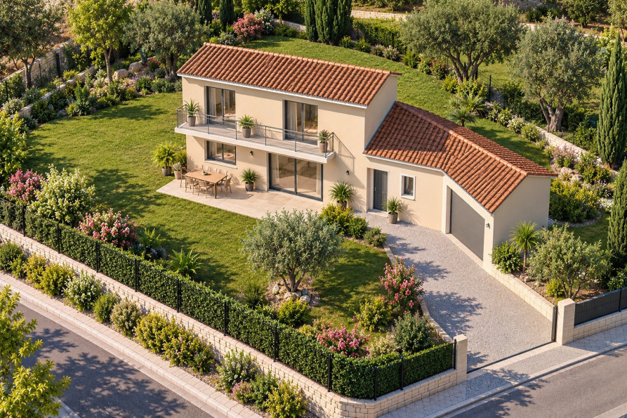 vente Maison à construire Levens - Photo 1