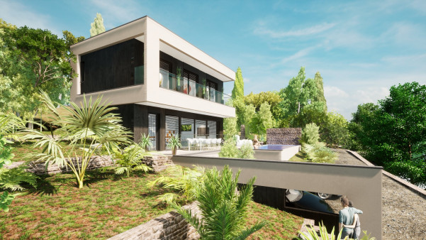 à vendre Terrain constructible Tourrette Levens