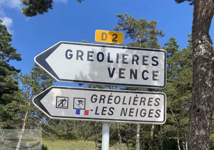 à vendre Terrain boisé – forêt Greolieres