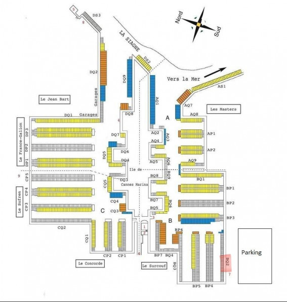 location Amarre Mandelieu La Napoule - Photo 1