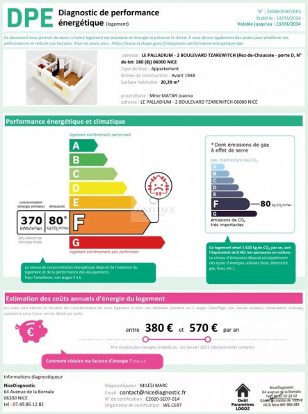 location Appartement Nice - Photo 6