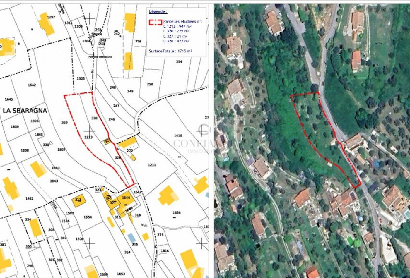 vente Terrain constructible Chateauneuf Villevieille - Photo 10