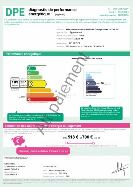 location Appartement Nice - Photo 7