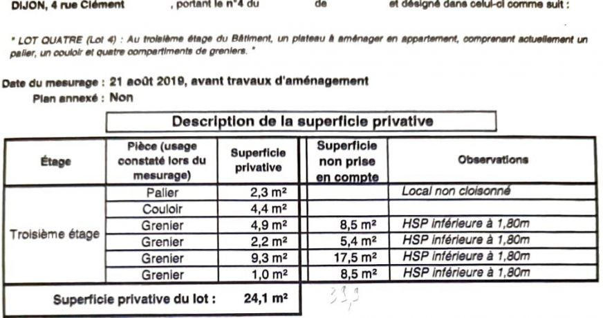 vente Appartement Dijon