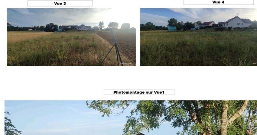 vente Terrain Prenois