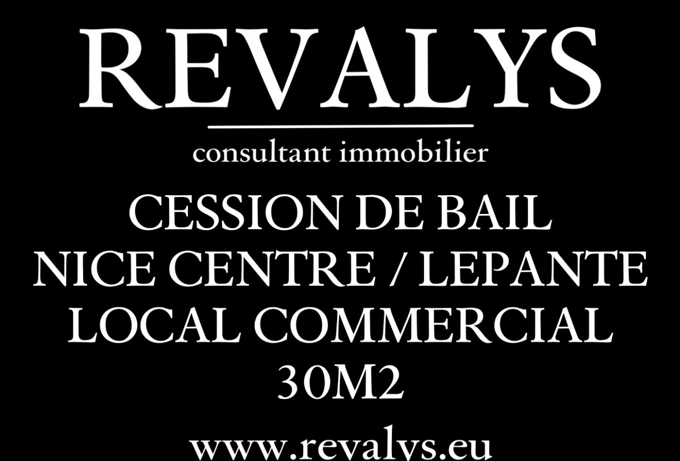 à vendre Local commercial Nice - Photo 1