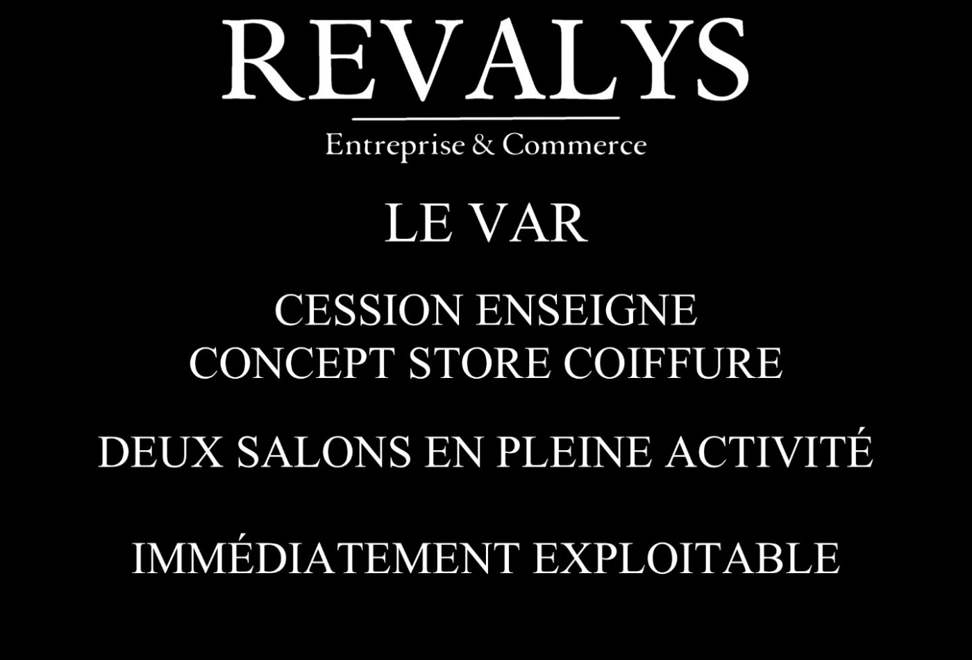 à vendre Salon de coiffure Montauroux - Photo 1