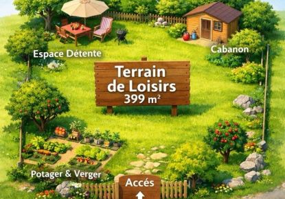 vente Terrain de loisir Corcelles Les Monts