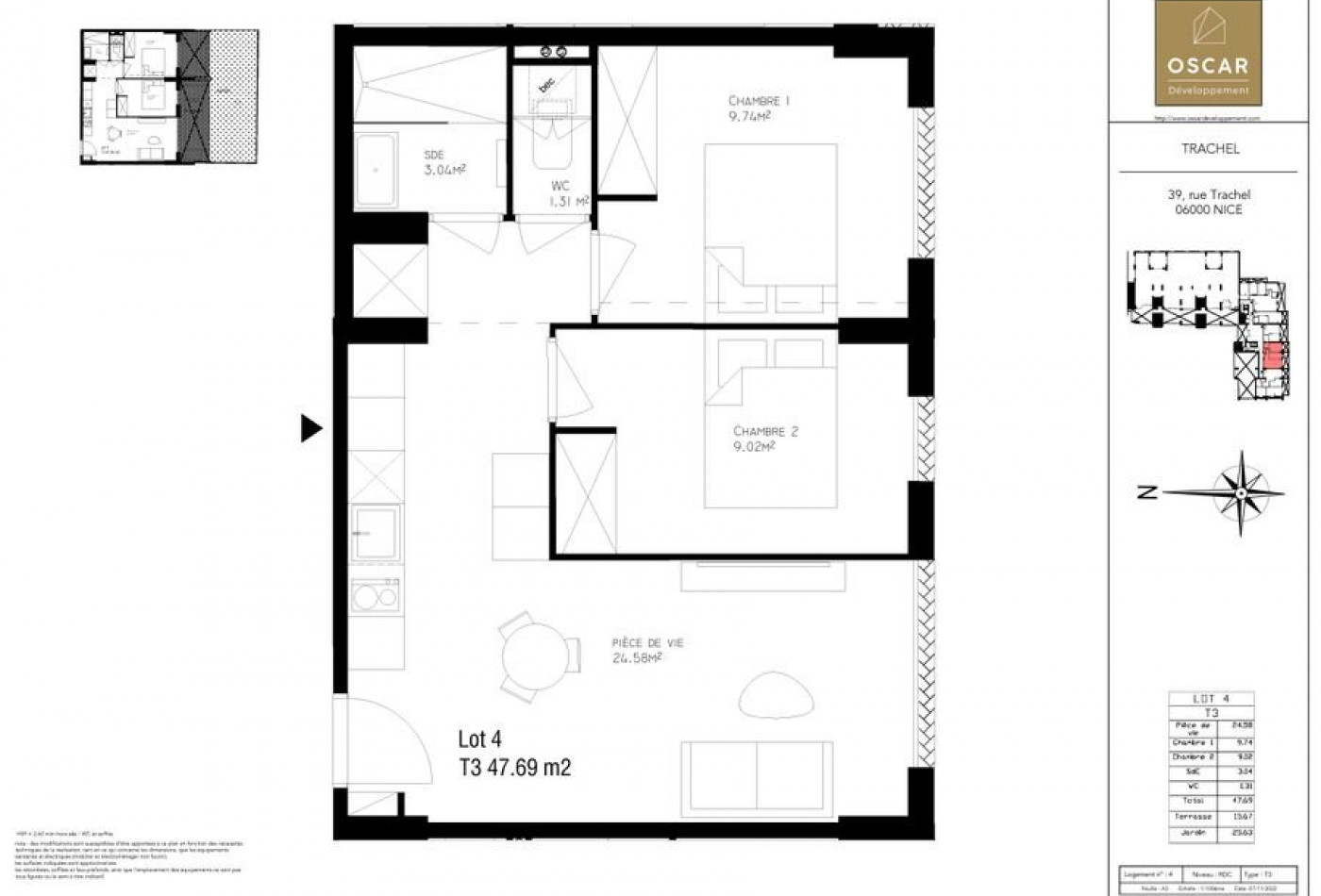 à vendre Appartement Nice - Photo 6