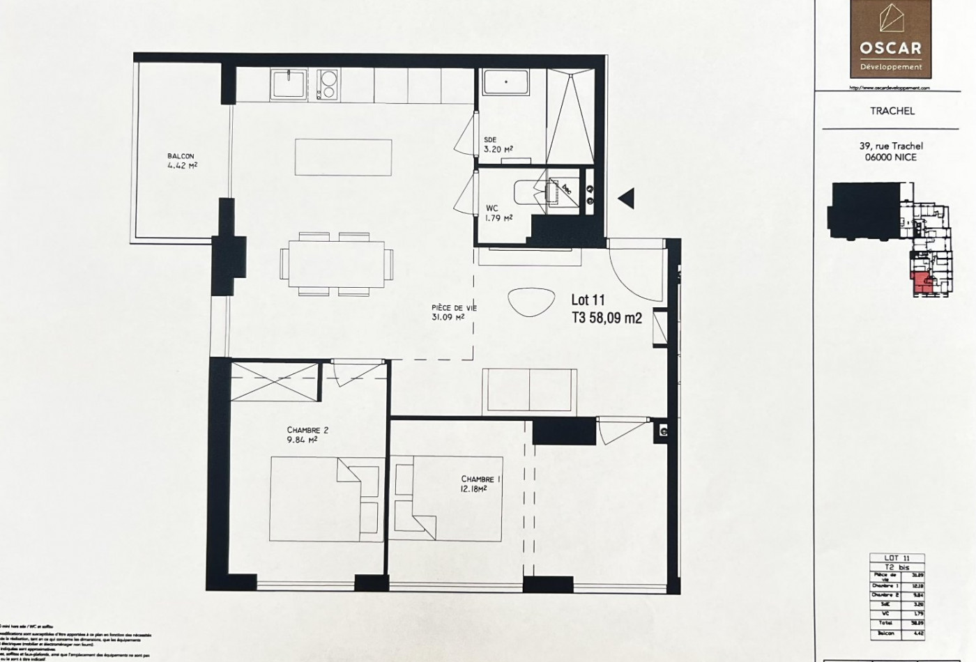 à vendre Appartement Nice - Photo 6