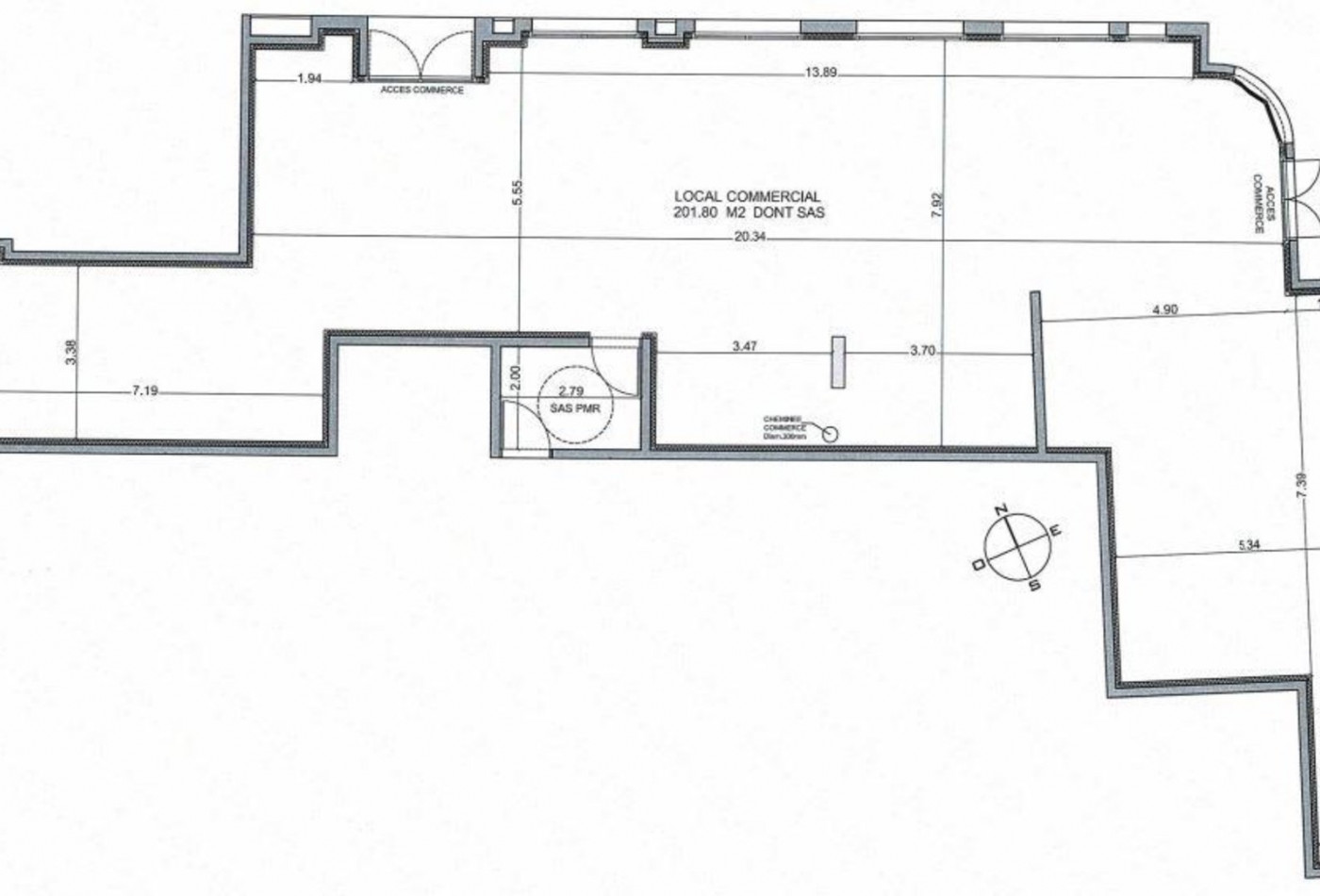 location Local commercial Nice - Photo 3