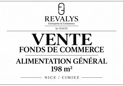 vente Alimentation Nice