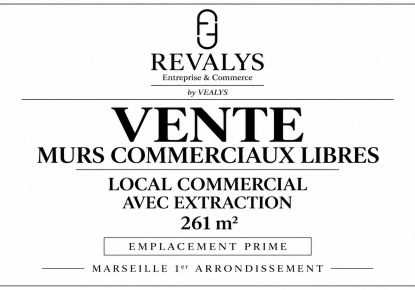 vente Local commercial Marseille 1er Arrondissement