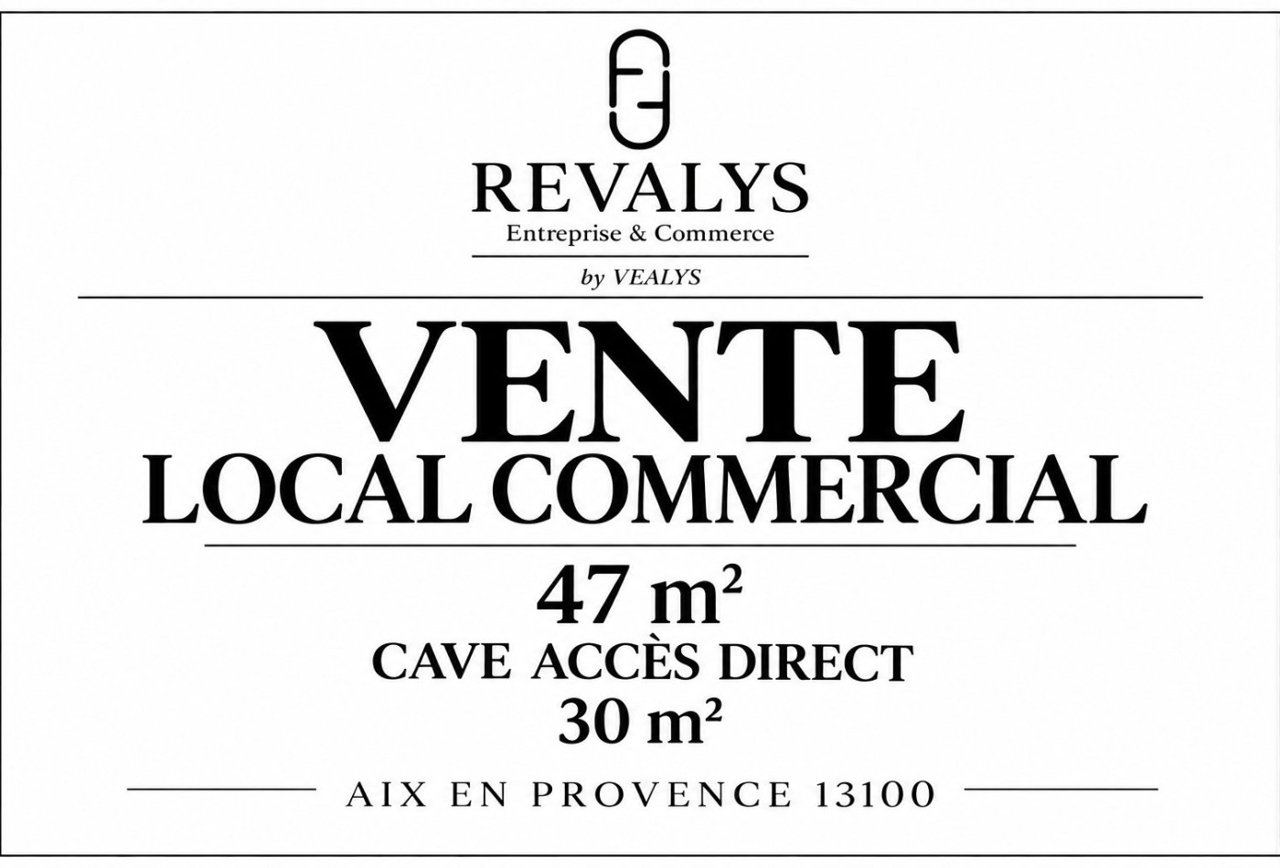 vente Ateliers et bureaux Aix En Provence - Photo 1