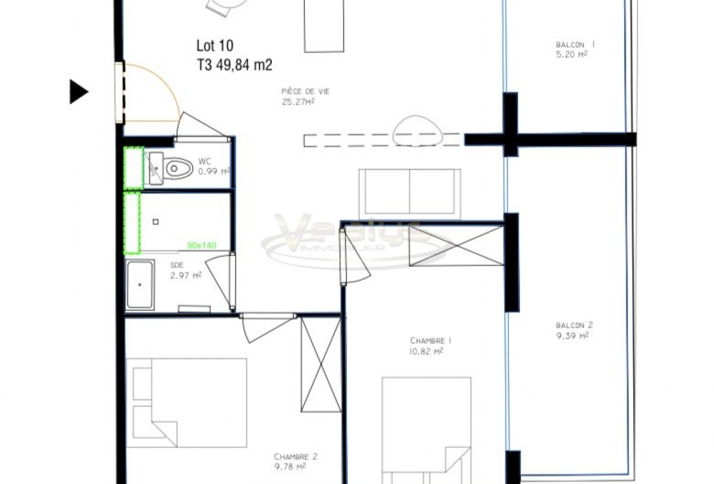 à vendre Appartement en résidence Nice - Photo 5