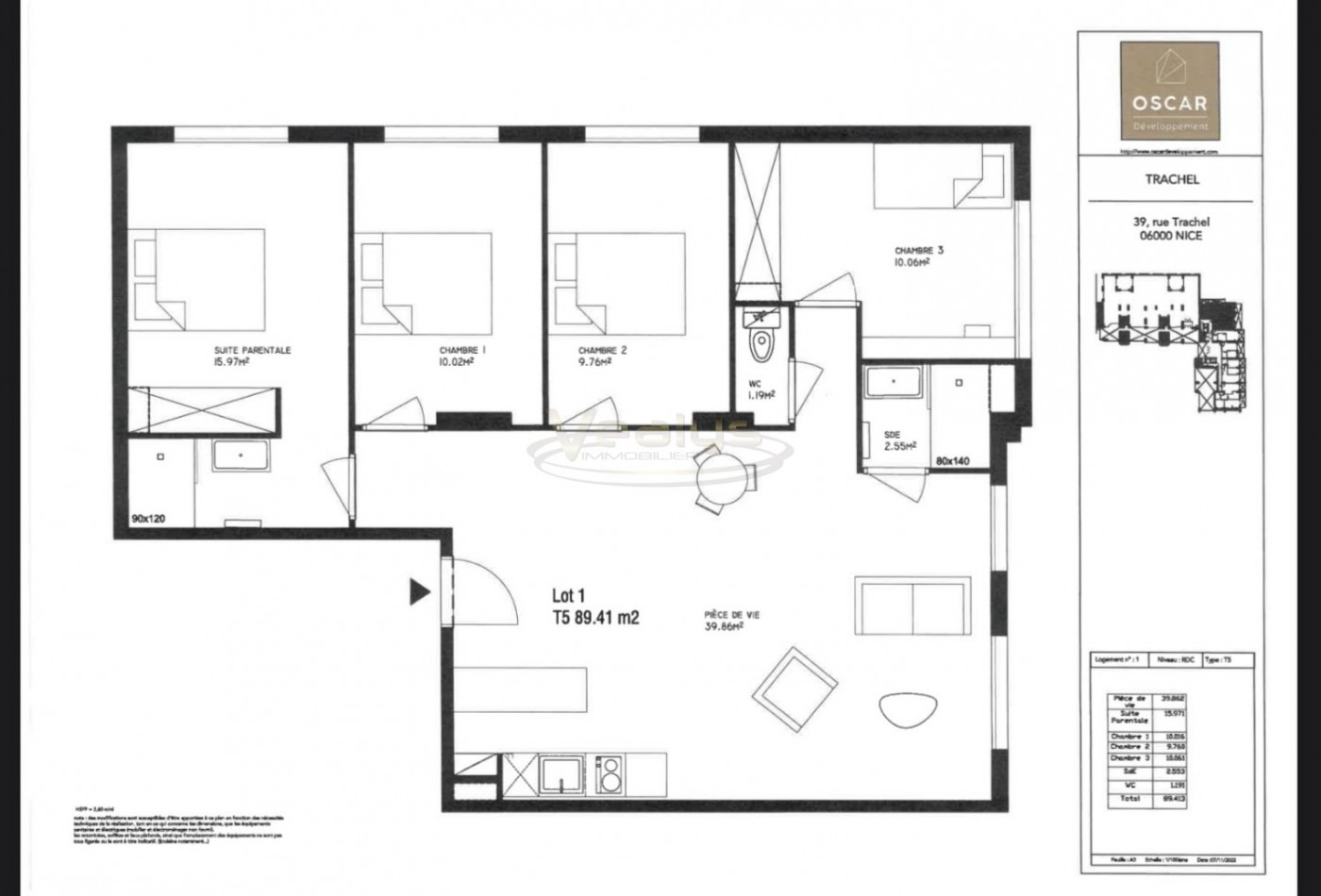 à vendre Appartement Nice - Photo 2