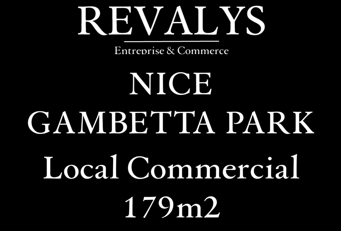 à vendre Local commercial Nice - Photo 1