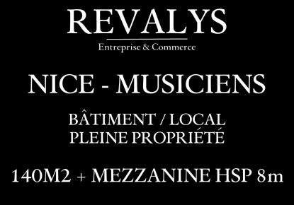 vente Local commercial Nice