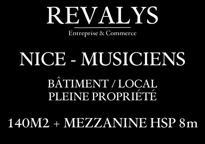 à vendre Local commercial Nice
