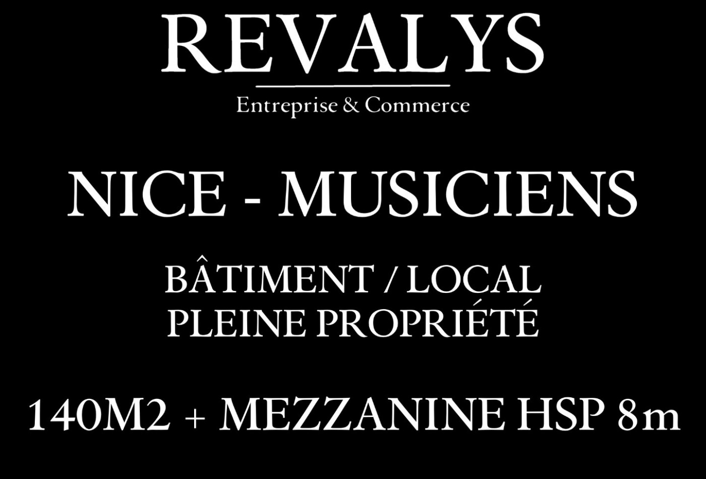 à vendre Local commercial Nice - Photo 1