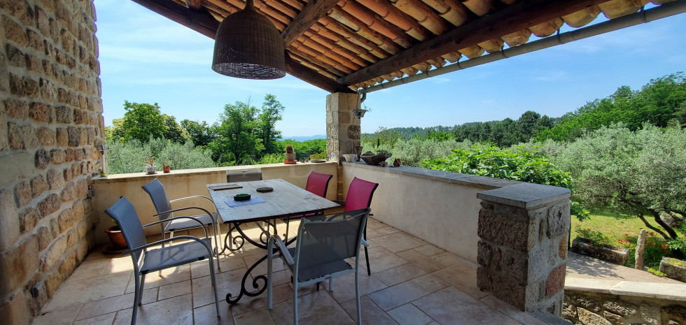 vente Mas de village Les Vans - Photo 1