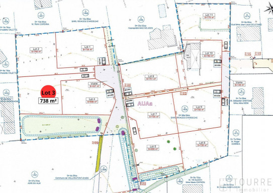 vente Terrain constructible Vallon Pont D'arc