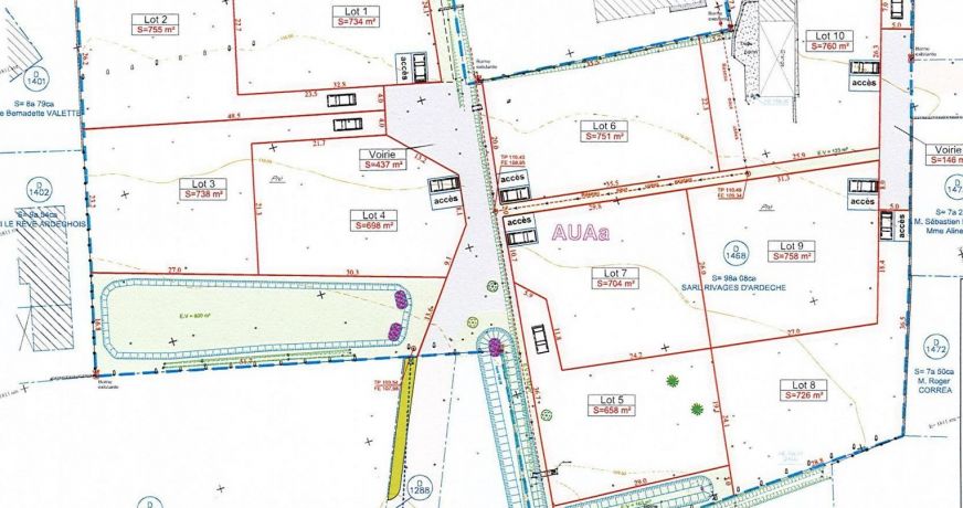 vente Terrain constructible Vallon Pont D'arc